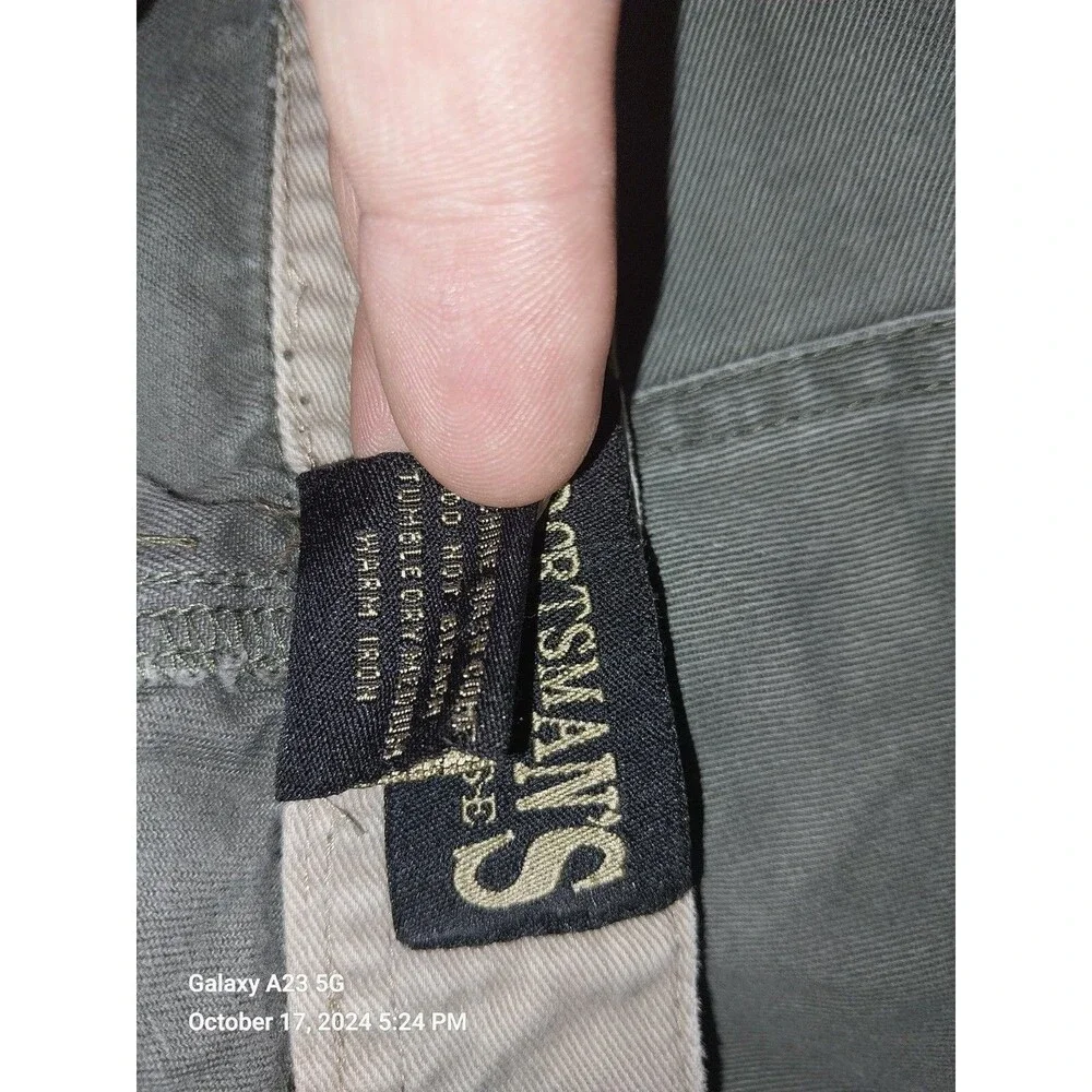 Sportsmans Warehouse Cargo Shorts Size Men's 38 Green (36x9)